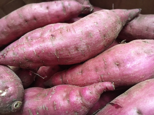 国産【茨城県産】　無農薬・無化学肥料栽培、硝酸態窒素ゼロの紅はるか・土付き（3kg、5kg）